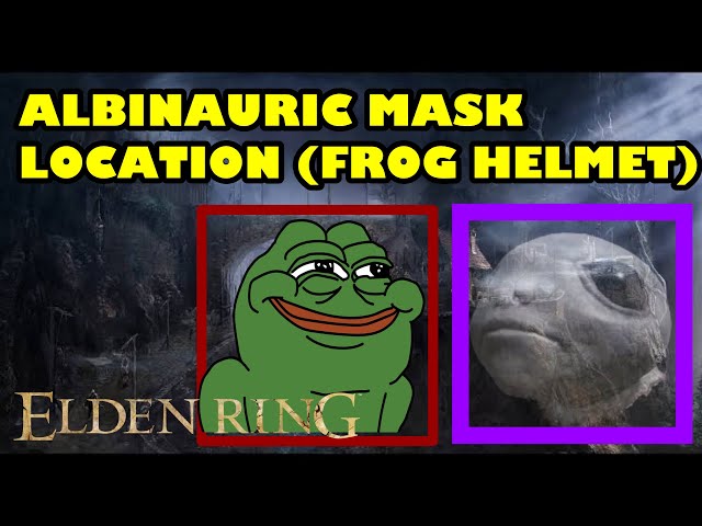 ELDEN RING: HOW TO GET THE ALBINAURIC MASK (FROG MASK)