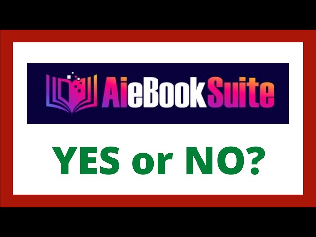 AI Ebook Suite Review - Legit AiEbookSuite App?