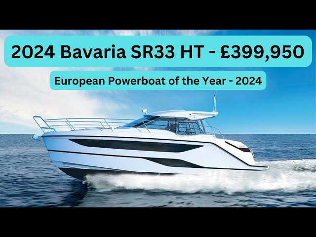 Boat Tour - BAVARIA SR33 HT - £399,950 - Great Open Plan Interior Layout