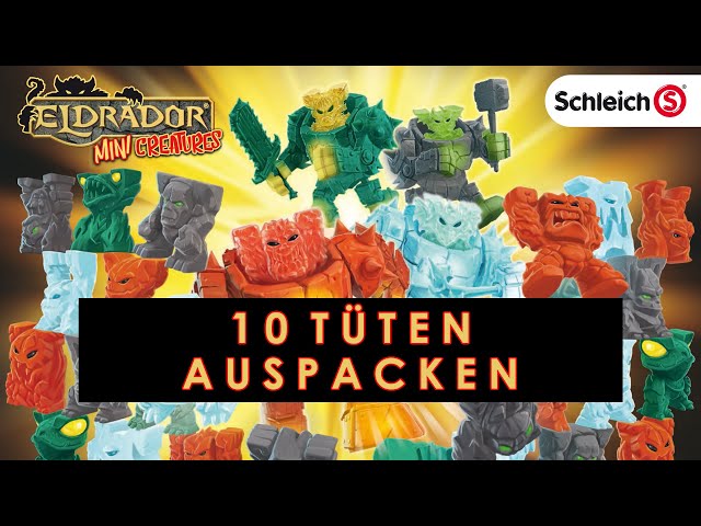 Schleich ® Eldrador ® Mini Creatures !!! Neuheit 2021 New !!! 10 Tüten auspacken & aufbauen