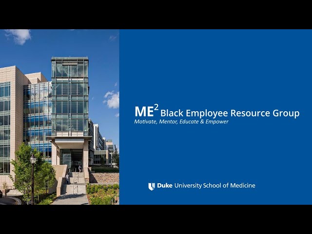 Empowering Black Staff: ME² Black Employee Resource Group