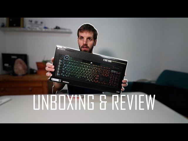 Corsair K100 keyboard Unboxing, review and setup