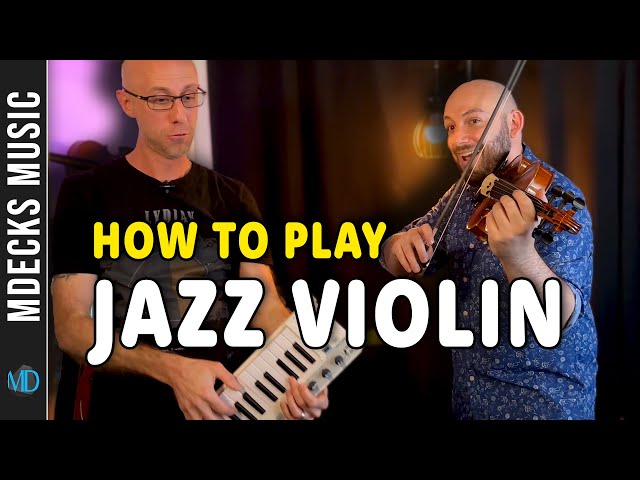 How To Play Jazz Violin with Dr. Steffen Zeichner - #jazztutorial #jazzviolin