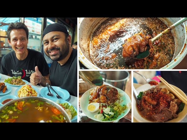 🔥 অবিশ্বাস্য ধরণের সব খাবার - Must-Try Halal Street Food Adventure in Bangkok with Mark Wiens! 🇹🇭