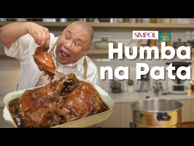 A balance of sweet and salty! Humba na Pata Recipe!  | Chef Tatung