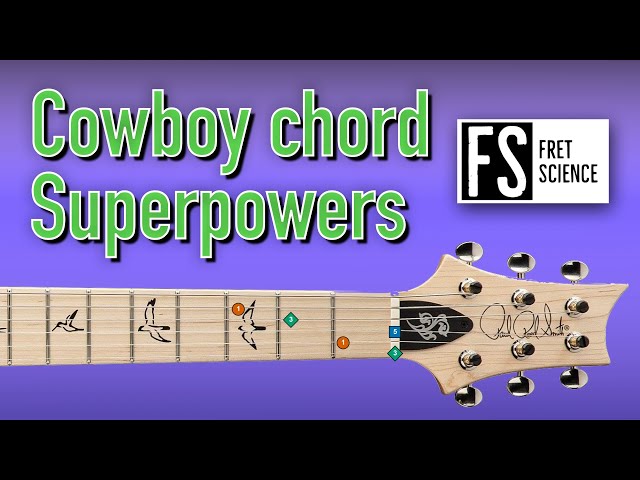 How to instantly turn 5 chords into 500 and never need a chord chart again