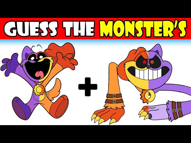 Challenge Guess The Monster (Smiling Critters) By Emoji - New Character Poppy Playtime Chapter 4