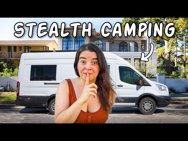 ILLEGAL STEALTH CAMPING IN L.A. (we got caught)