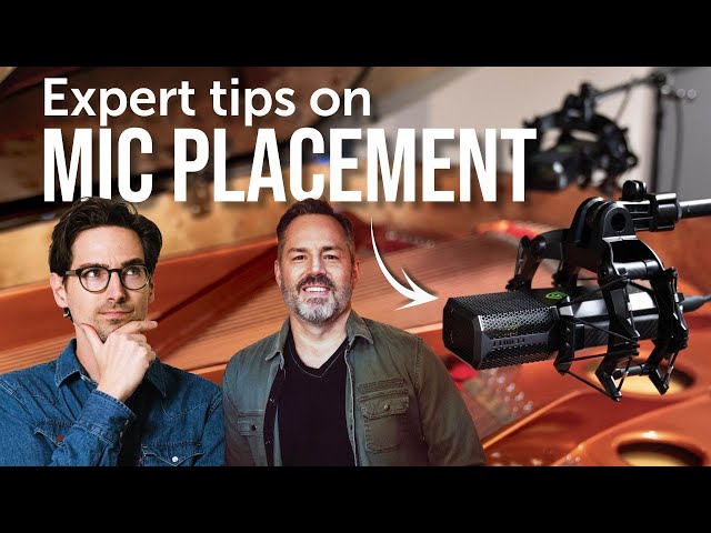 How to master mic placement with Joe Carrell
