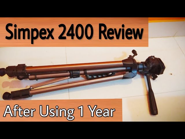 Simpex 2400 Reviews After Using 1 Year Hindi ¦ Best Budget Tripod hindi ¦ Under 1500 Tripod Unboxing