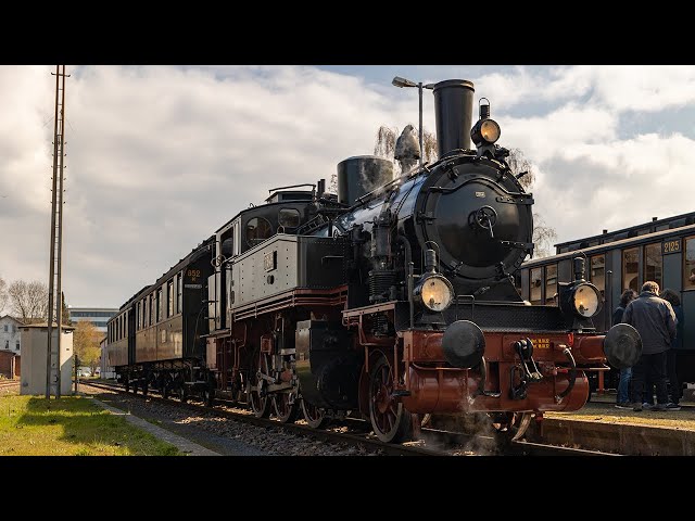 Museums  Eisenbahn Minden mit Kattowitz 7348 nach Hille