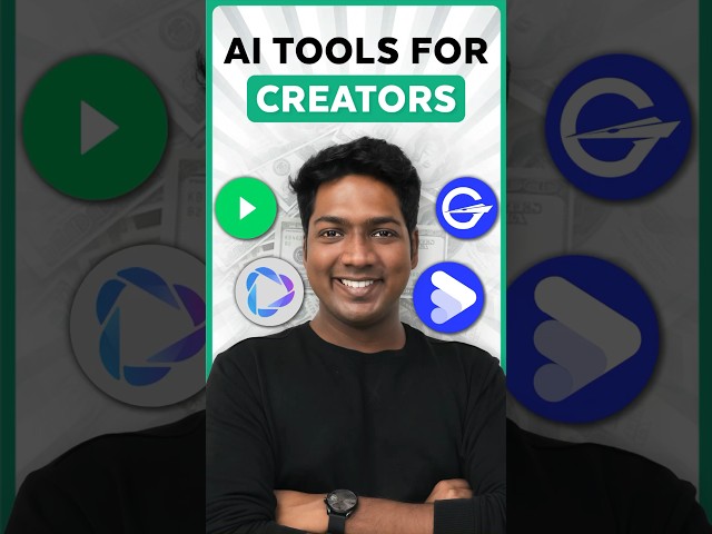 🪄 4 Best AI Tools for Content Creators!