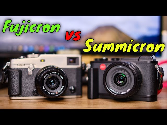 Fujifilm vs Leica | 23mm F2 Lens Comparison