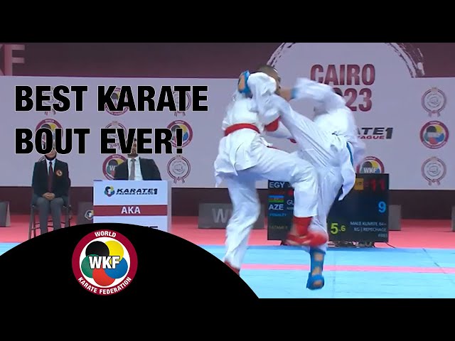 The BEST Karate Bout of all time! | WORLD KARATE FEDERATION