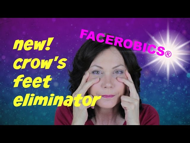 How to Get Rid of Crows Feet Wrinkles | FACEROBICS® Face Exercise Program