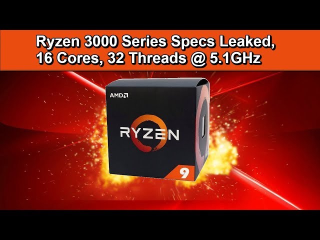 Ryzen 9 3850X & 3800X Ryzen 7 3700X, Ryzen 5 3600X Retailers List CPUs