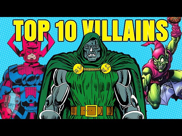 Top 10 Villains Co Created By Stan Lee! | Stan Lee Presents