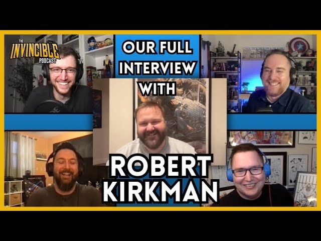 Our full conversation with Robert Kirkman about Invincible Season 2!