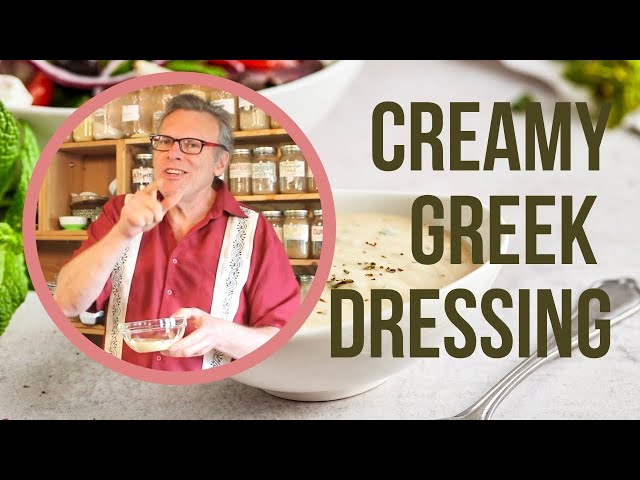 Greek Salad Dressing | Quick & Easy Dressing in LESS THAN 3 Minutes
