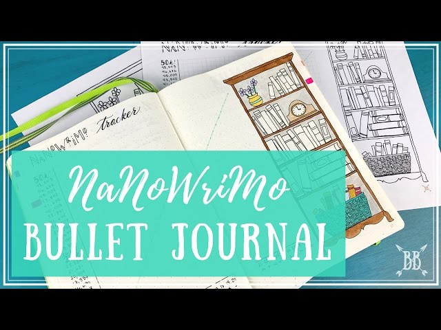 NaNoWriMo Bullet Journal