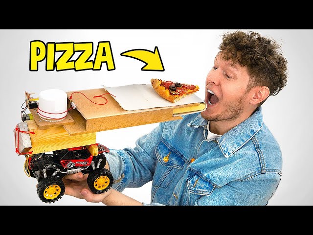Assembling A Goldberg's Machine That Makes Pizza INSTEAD OF YOU!