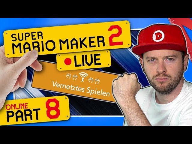 🔴 SUPER MARIO MAKER 2 ONLINE 👷 #8: Vernetztes Spielen | Bis Rang B