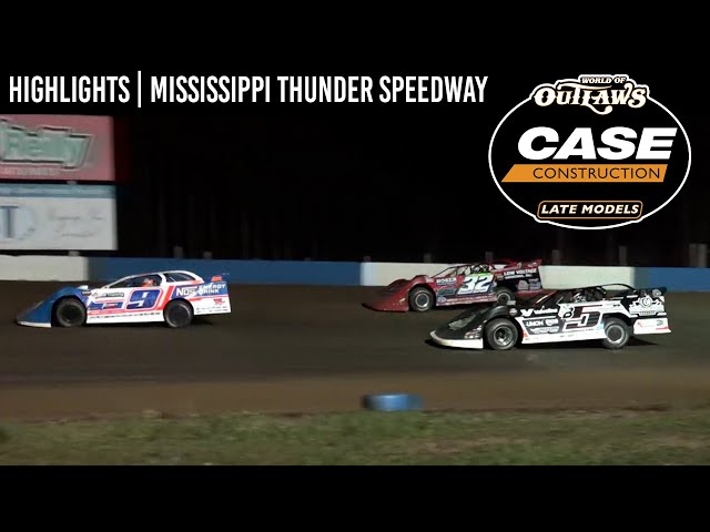 World of Outlaws CASE Construction Late Models | Dairyland Showdown | May 3, 2024 | HIGHLIGHTS
