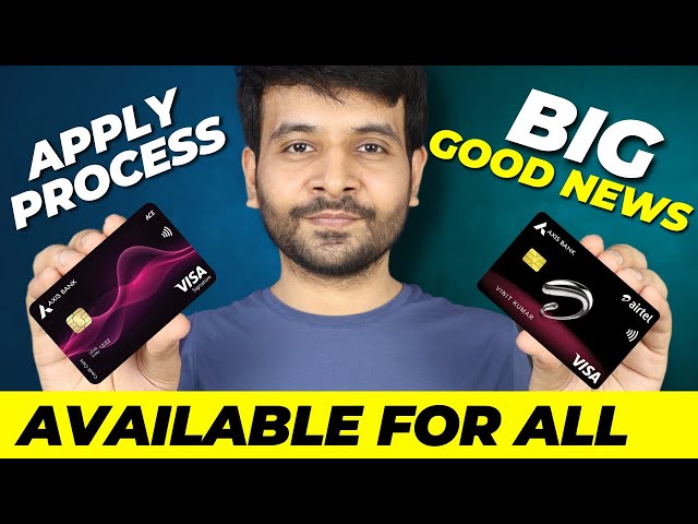 Axis Airtel & Ace Credit Cards Available for ALL | BIG GOOD NEWS