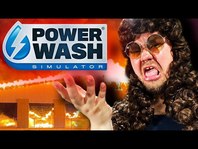 Das LANGWEILIGSTE SPIEL der WELT | Power Wash Simulator