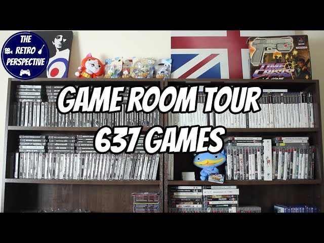 New Game Room Tour - 2018 | 637 Games
