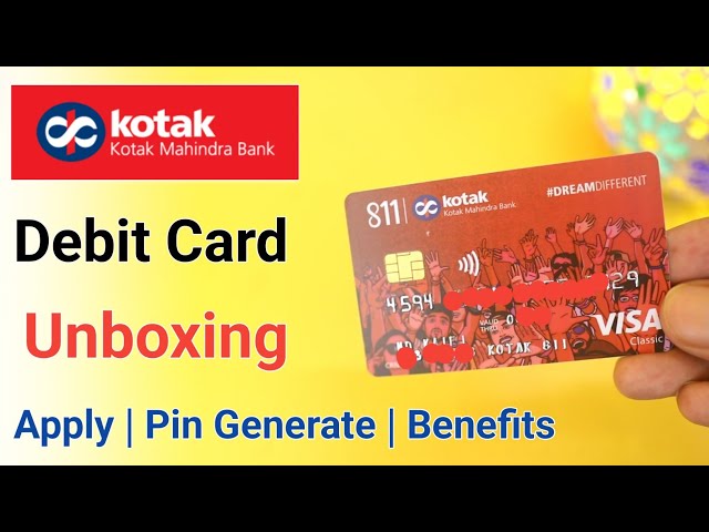 Kotak 811 Debit Card Unboxing 2023 | Kotak 811 Debit Card Apply 2023 | Kotak 811 Debit Card Benefits