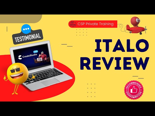 CreateStudio Pro Private Training Testimonial - Italo