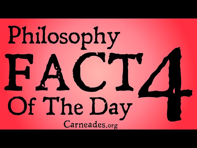 Philosophy Fact of the Day 4 #Shorts