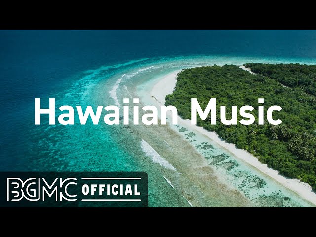 Hawaiian Music: Sweet Hawaiian Vibes Music - Acoustic Guitar Music with Ocean Wave Scenery
