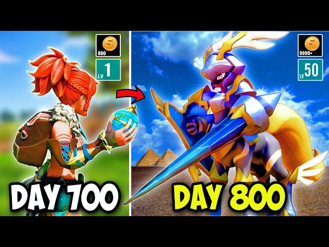 I Survived 800 Days In palworld In Hindi || New Pokemon Game 2024 🤩 Part 8 #palworld