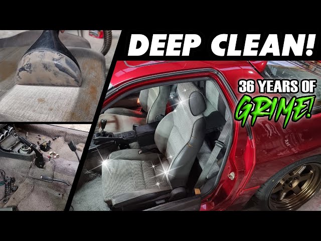 RX7 Interior Deep Clean!