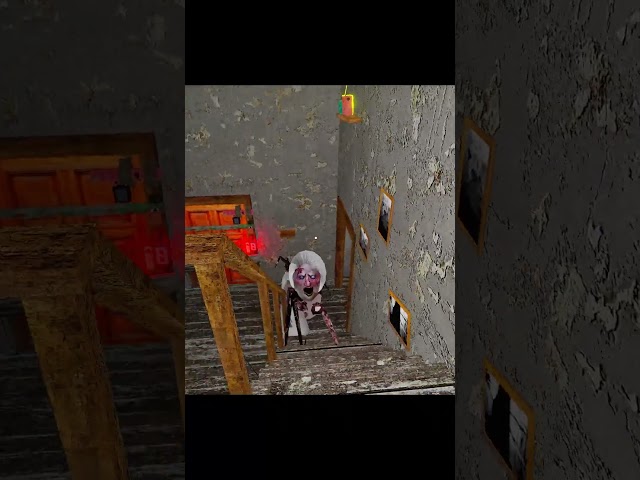 Angeline & Spider Angeline Team Up In Granny New Update #granny #shorts #horrorgaming