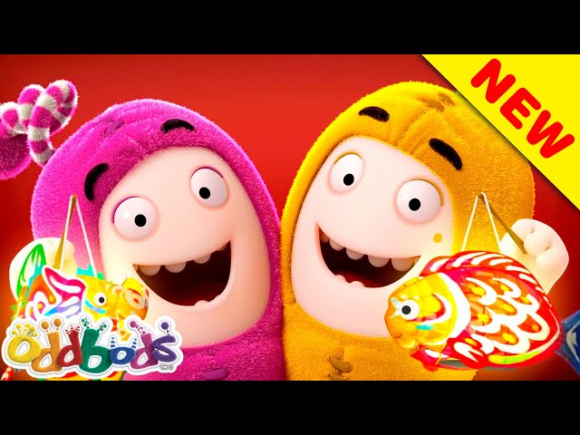 Oddbods Celebrating Mid Autumn With Yummy Mooncakes | Cartoons For Kids