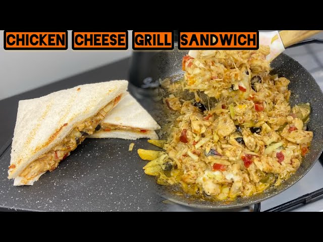 How to make perfect chicken cheese sandwichs|chicken grill sandwiches|cuisine foods