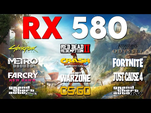 RX 580 Test In 12 Games In 2021 | Intel i5 4590 + RX 580 4GB