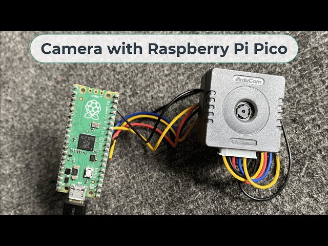 Video Streaming & Image Capturing with Raspberry Pi Pico & 5MP SPI Camera Module