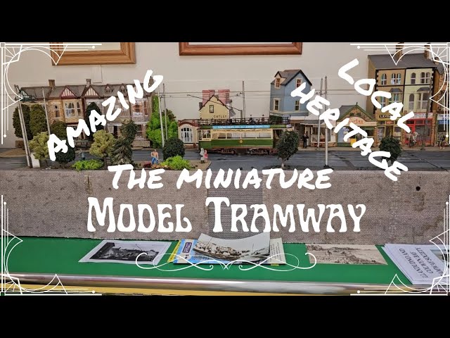 The AMAZING working scale model tramway (Rhos-on-Sea) of the Llandudno & Colwyn Bay Tramway Society