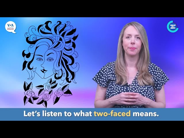 English in a Minute: Two-Faced