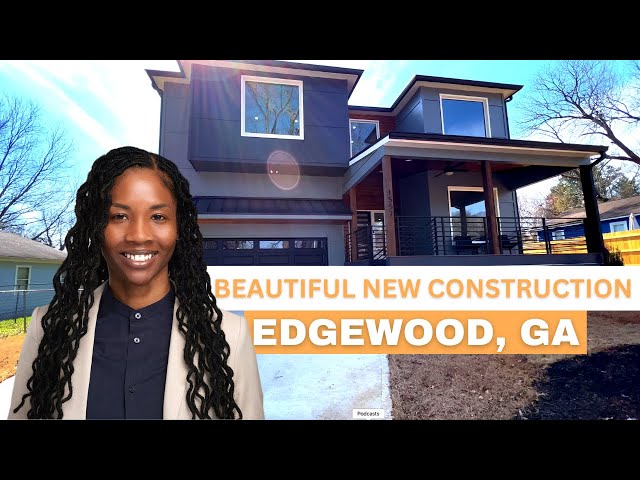 MODERN New Construction Home For Sale  - Edgewood, GA - 5 Bedroom | 3.5 Bathrooms - $895,000