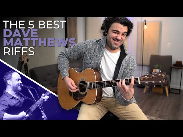 Dave Matthews' 5 Best Guitars Riffs by Tom Butwin