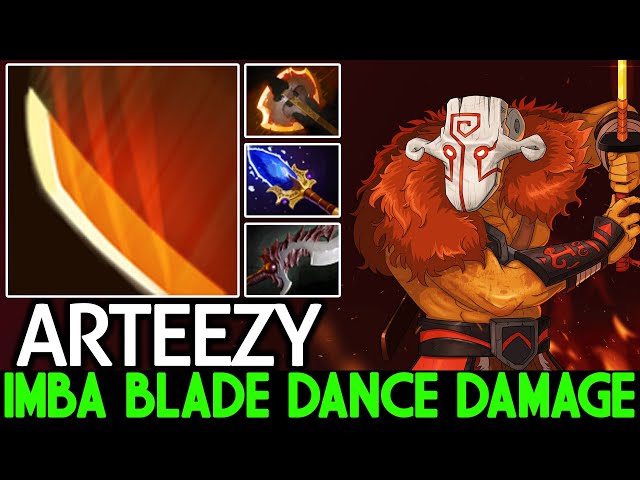 ARTEEZY [Juggernaut] Imba Blade Dance Damage with Full Agi Build Dota 2