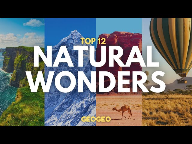 Top 12 MUST SEE Natural Wonders Around the World | Travel Video