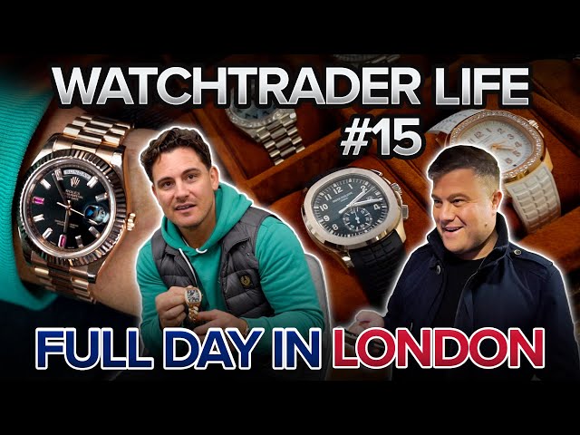 Rolex, Patek & Richard Mille Deals In London | Pre-owned Watch Dealer Life | Watchtrader & Co Ep.15