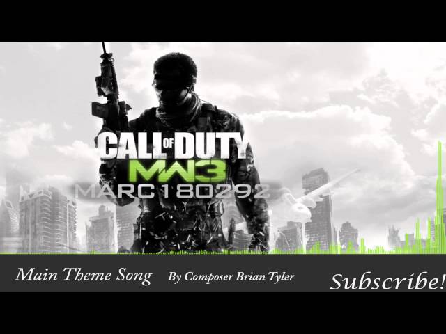 MW3 Soundtrack: Call Of Duty: MW3 (Theme Song)