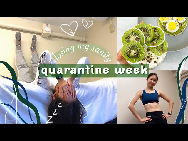 college quarantine week: food, workouts, staying sane // MIT freshman spring